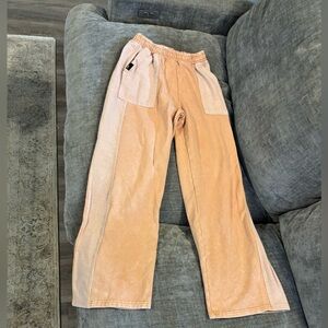 Roxy Peach Elastic Waist Pants